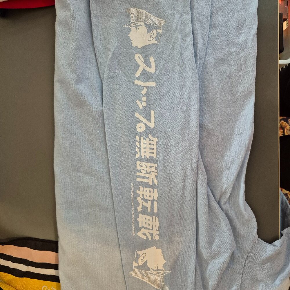 YAMANE YOSHITAKE BLUE SWEATSHIRT SIZE LARGE